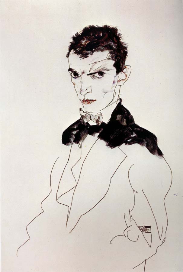 Egon Schiele Self Portrait